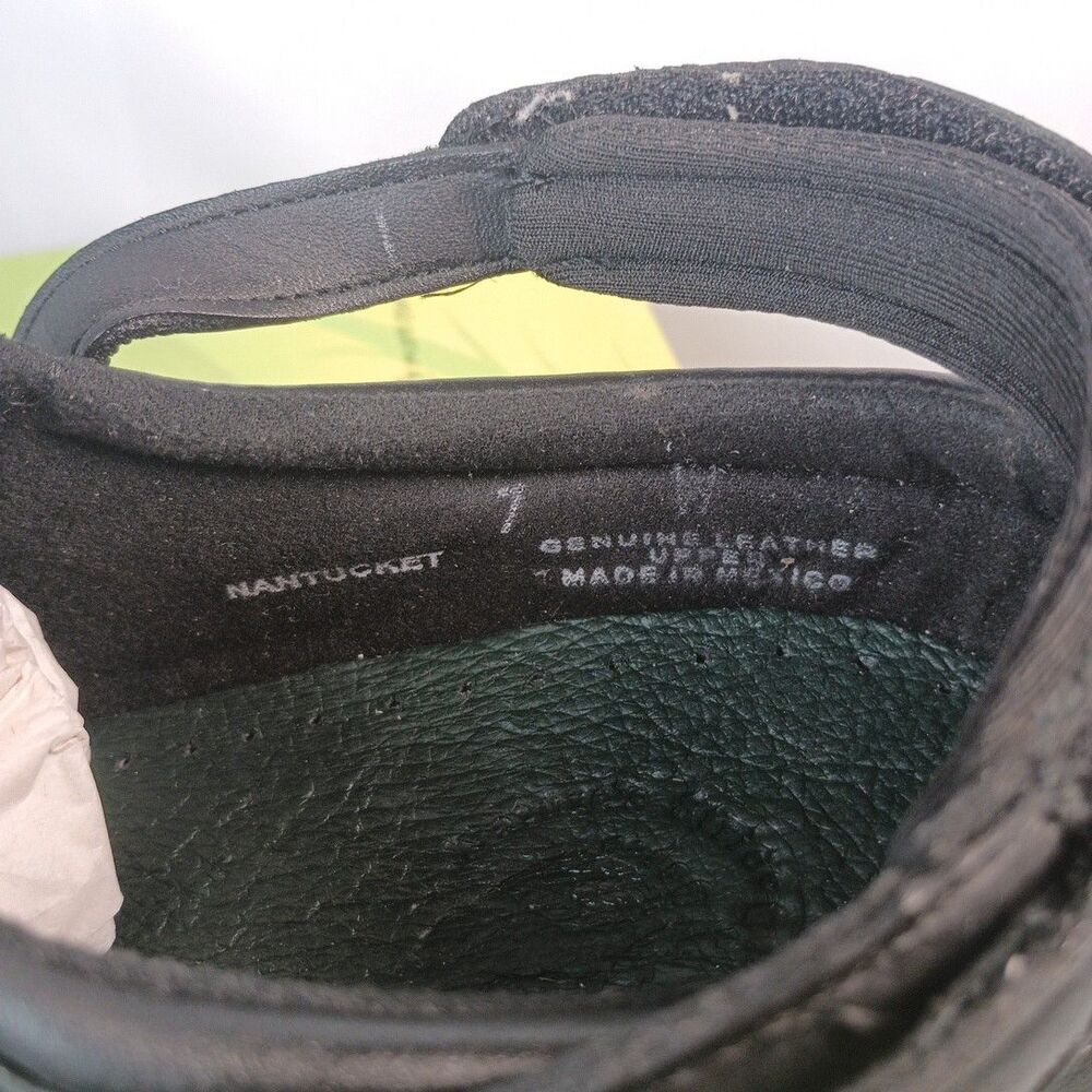 Nature's Stride Nantucket Therapeutic Shoes Women's Size 7 W Black Clogs - Picture 2 of 9